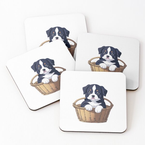 Item preview, Puppy sitting in Basket designed and sold by Epic TV USA.