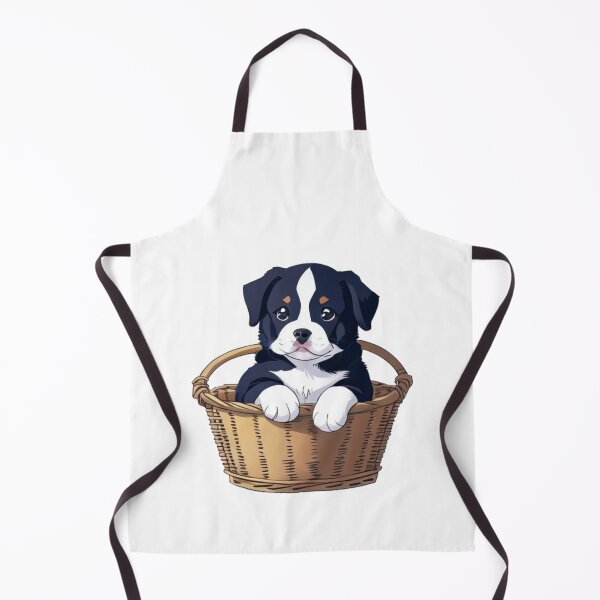 Item preview, Puppy sitting in Basket designed and sold by Epic TV USA.