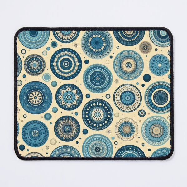 Item preview, Blue Circle Pattern  designed and sold by LindaV44.