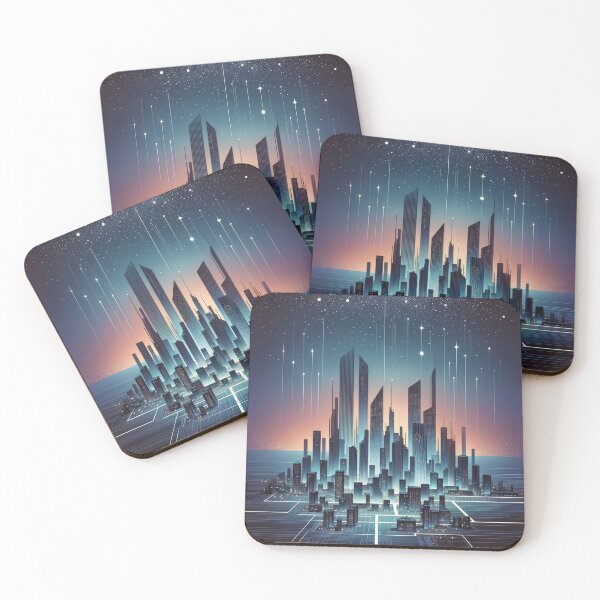 Item preview, Futuristic Serenity in Abstract designed and sold by SunkenCost.
