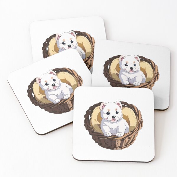 Item preview, Puppy sitting in Basket designed and sold by Epic.