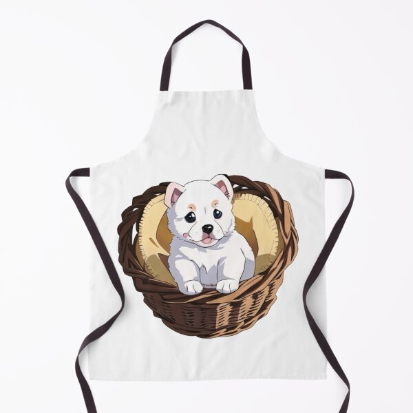 Item preview, Puppy sitting in Basket designed and sold by Epic.