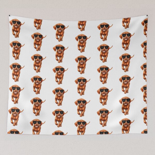 Item preview, Vizsla Dog Wearing Sunglasses designed and sold by TheAnimalZ00.