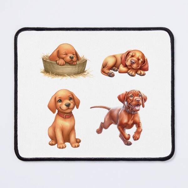 Item preview, Cute Vizsla Puppies designed and sold by TheAnimalZ00.