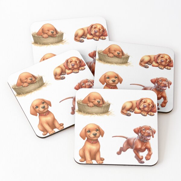 Item preview, Cute Vizsla Puppies designed and sold by TheAnimalZ00.