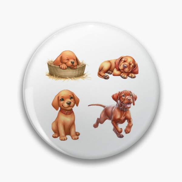 Item preview, Cute Vizsla Puppies designed and sold by TheAnimalZ00.