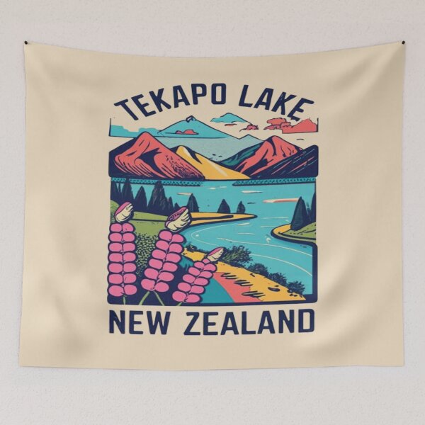 Item preview, Explore Lake Tekapo, Takapo Lake stargazing, Lake Side Lupins, Resorts, Tekapo Lake, Camping And Backpacking designed and sold by UrbanGraphixs.