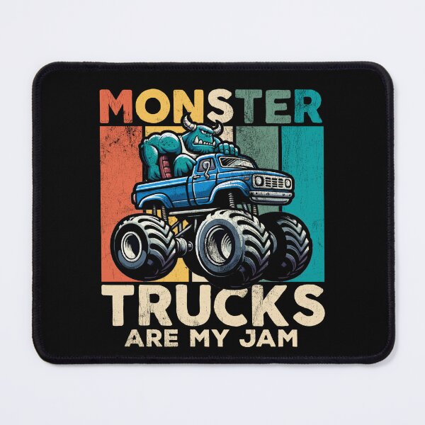 Item preview, Monster Trucks are My Jam designed and sold by DetourShirts.