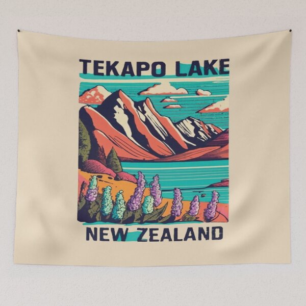 Item preview, Explore Lake Tekapo, Takapo Lake stargazing, Lake Side Lupins, Resorts, Tekapo Lake, Camping And Backpacking designed and sold by UrbanGraphixs.