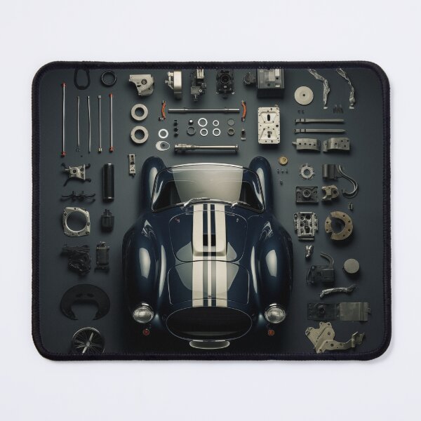 Item preview, 1964 Cobra Classic Car Knolling Craft designed and sold by StefNomadLife.