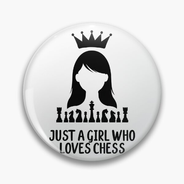 Item preview, Just A Girl Who Loves Chess designed and sold by teedory.