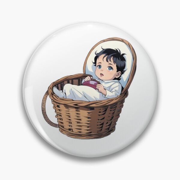 Item preview,  Anime Baby in Basket designed and sold by Epic TV USA.