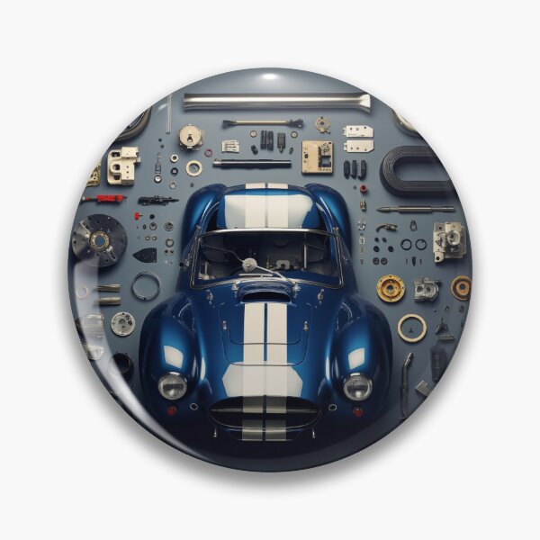 Item preview, 1964 Cobra Classic Car Knolling Craft designed and sold by StefNomadLife.