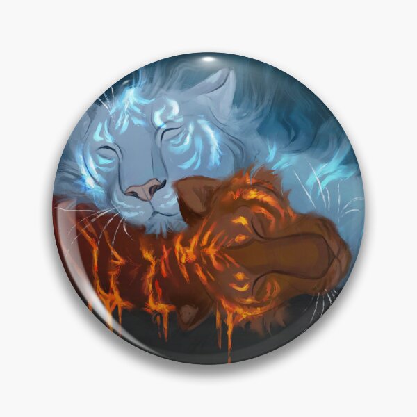 Item preview, Lava and Ice Tigers designed and sold by TheArtCookie.