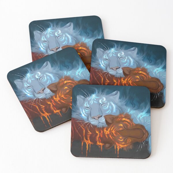 Item preview, Lava and Ice Tigers designed and sold by TheArtCookie.