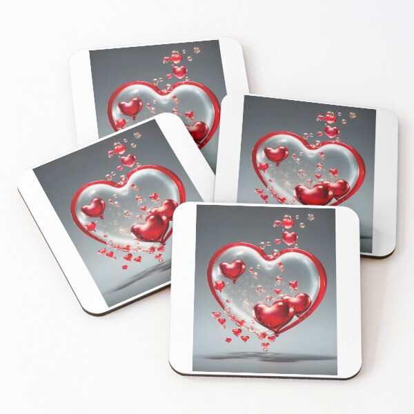 Item preview, hearts and bubbles designed and sold by VASH1031.