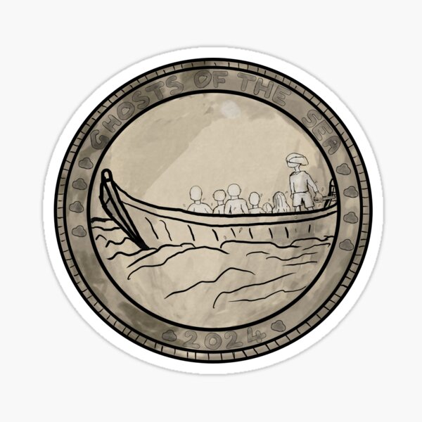 Item preview, Ghosts Of The Sea Coin designed and sold by Shooz34.