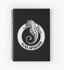 Galapagos Hippocampus Spiral Notebook