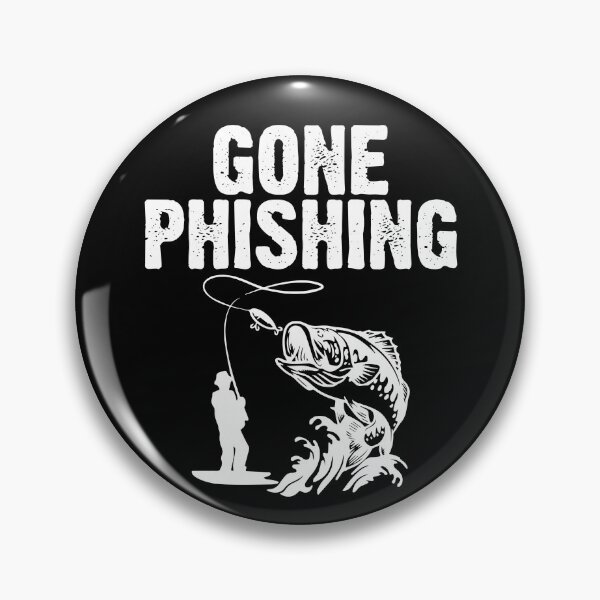 Item preview, Cyber Security Gone Phishing Hacker Cybersecurity Gear designed and sold by DynamicDesign.