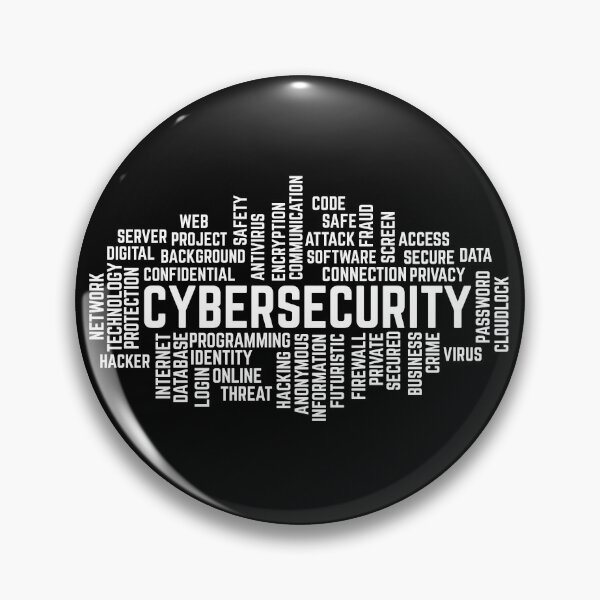 Artikelvorschau, Cybersecurity Word Cloud Cyber Security Gift Cybersecurity Gear entworfen und verkauft von DynamicDesign.
