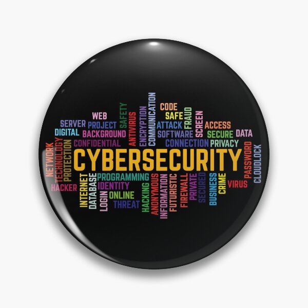 Artikelvorschau, Cybersecurity-Wortwolke Cyber-Sicherheits-Geschenk Cybersecurity-Ausrüstung entworfen und verkauft von DynamicDesign.