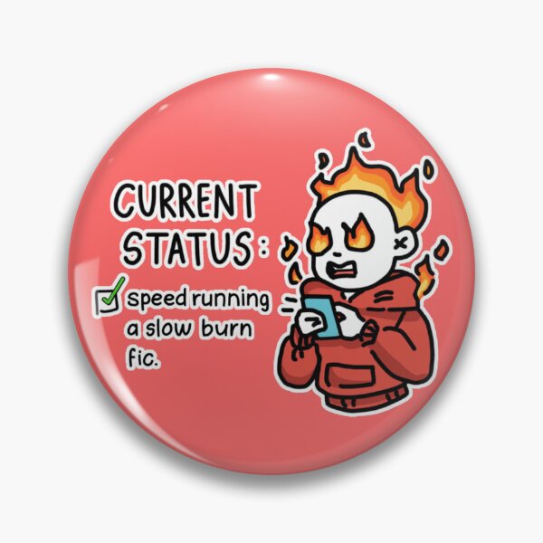 Item preview, slowburn speed-running  designed and sold by gummieturtle.
