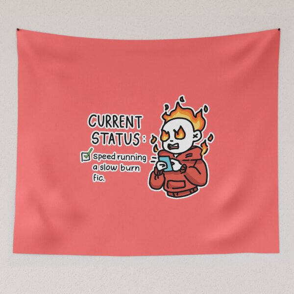Item preview, slowburn speed-running  designed and sold by gummieturtle.