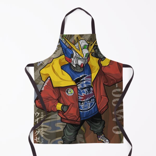 Item preview, Wing Gundam Zero Streetwear Urban Style w/ Background designed and sold by jethrographix.