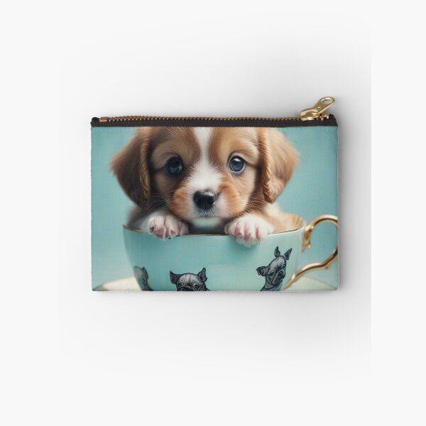 Item preview, Cute Puppy in Teacup designed and sold by Mystical Widget Productions.