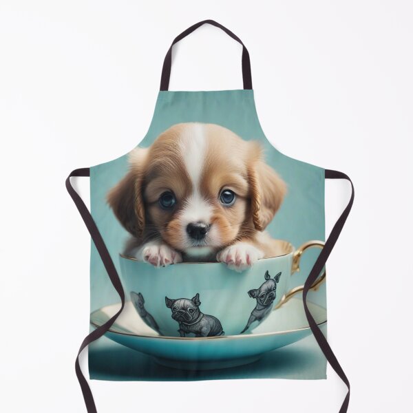 Item preview, Cute Puppy in Teacup designed and sold by Mystical Widget Productions.