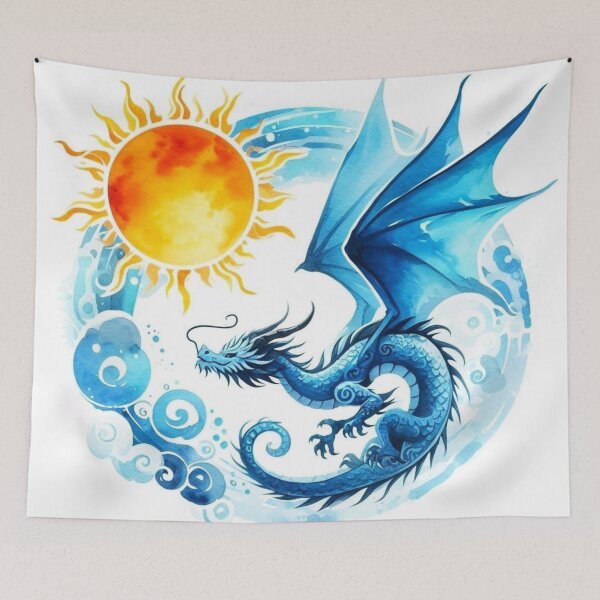 Item preview, Blue dragon. designed and sold by growing-mom.