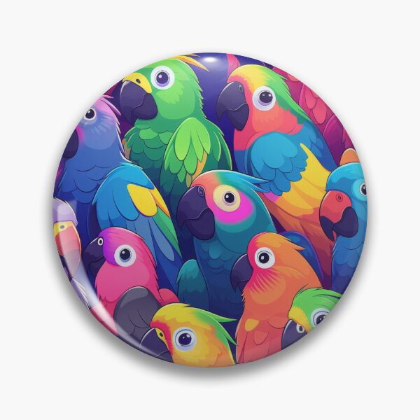 Item preview, Parrot Parade: Hikari Shimoda Inspired Pattern designed and sold by cruzjone.