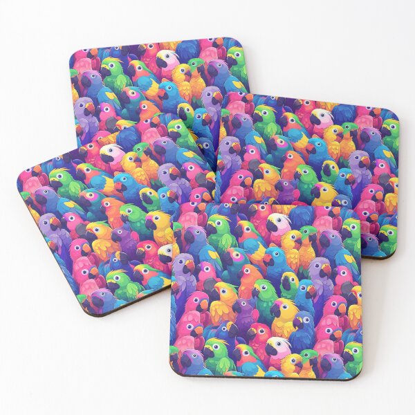 Item preview, Parrot Parade: Hikari Shimoda Inspired Pattern designed and sold by cruzjone.
