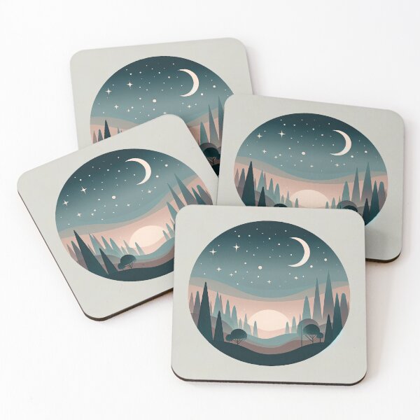 Item preview, Enchanted Forest under Starlit Dreams designed and sold by SunkenCost.