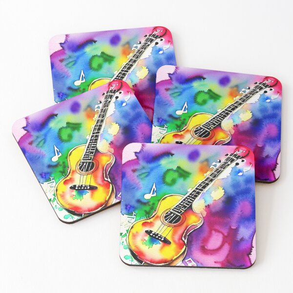 Item preview, Guitar Art for music lovers designed and sold by artycraftylady.