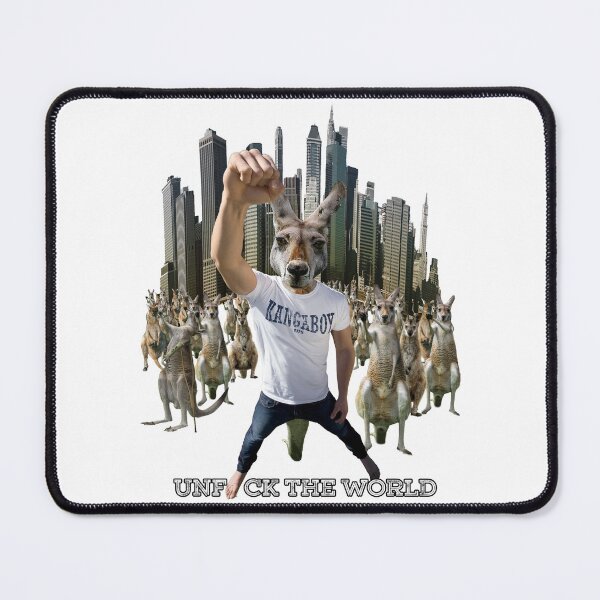 Item preview, KANGABOY Unf*ck the World Kangaroo Army designed and sold by Kangaboy.