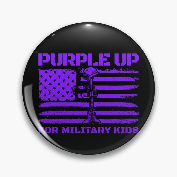 Item preview, Purple Up For Military Kids USA Military Child Purple Up Gear designed and sold by DynamicDesign.