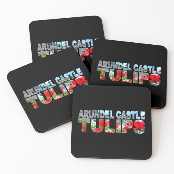 Item preview, ARUNDEL CASTLE - Tulips West Sussex England designed and sold by Adam Gormley.