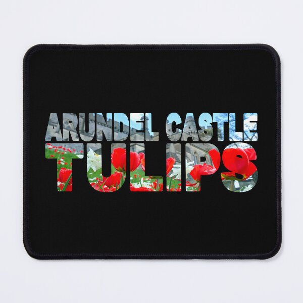 Item preview, ARUNDEL CASTLE - Tulips West Sussex England designed and sold by Adam Gormley.