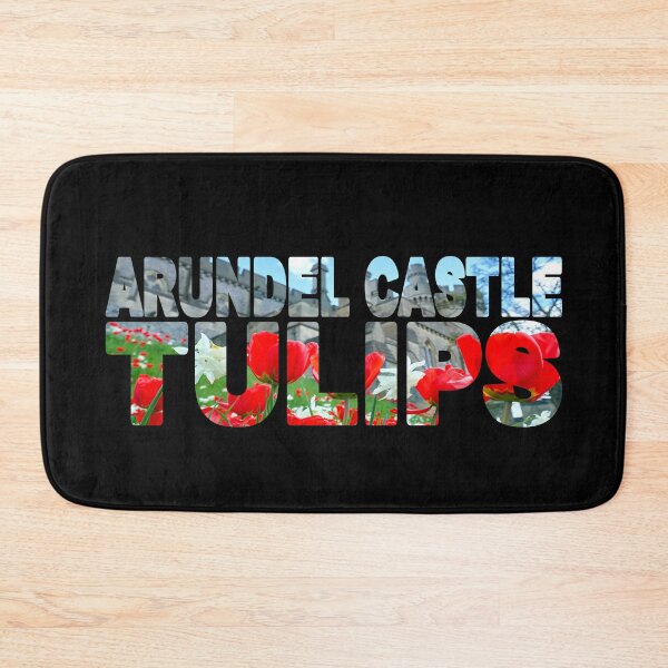 Item preview, ARUNDEL CASTLE - Tulips West Sussex England designed and sold by Adam Gormley.