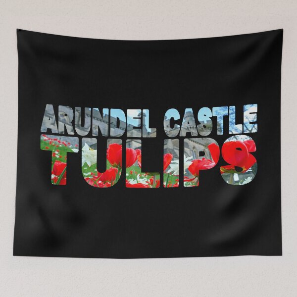 Item preview, ARUNDEL CASTLE - Tulips West Sussex England designed and sold by Adam Gormley.