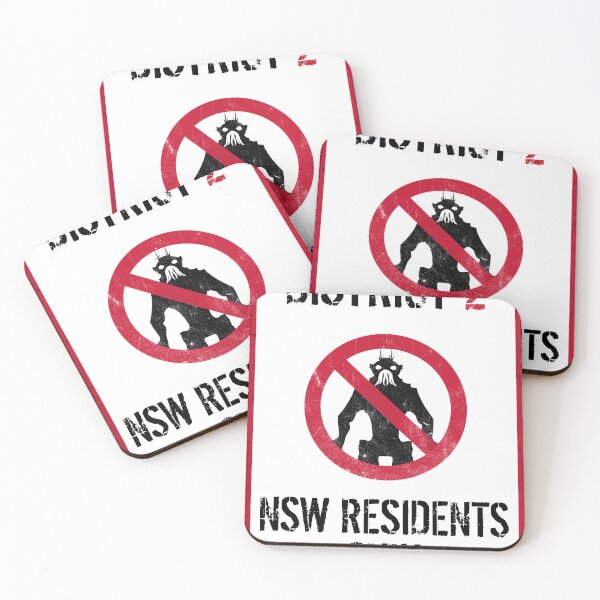 Item preview, District 2: NSW Residents Only designed and sold by eigenmagic.