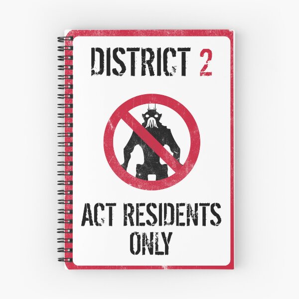 Item preview, District 2: ACT Residents Only designed and sold by eigenmagic.