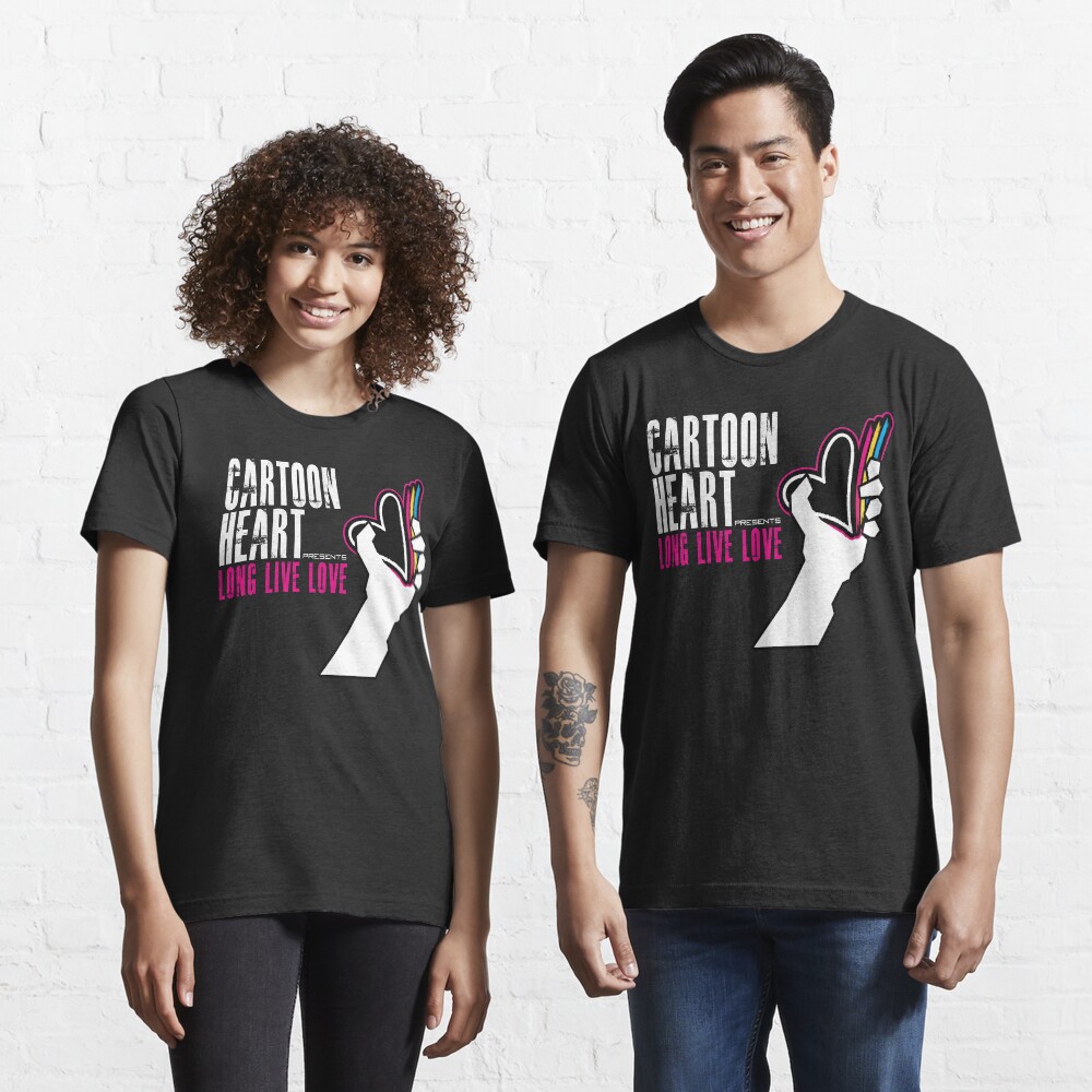 Cartoon Heart Presents: Long Live Love Essential T-Shirt