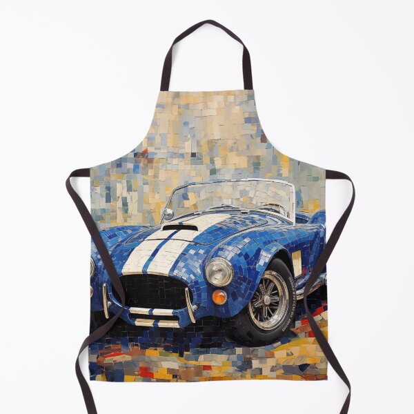 Artikelvorschau, 1964 Cobra Classic Car Mix Media Mosaike entworfen und verkauft von StefNomadLife.