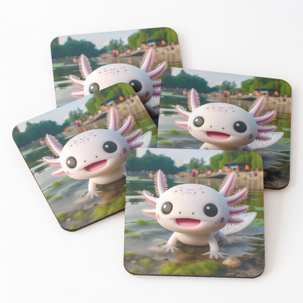 Item preview, Cute Axolotl designed and sold by edleon.