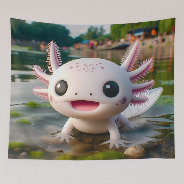 Item preview, Cute Axolotl designed and sold by edleon.