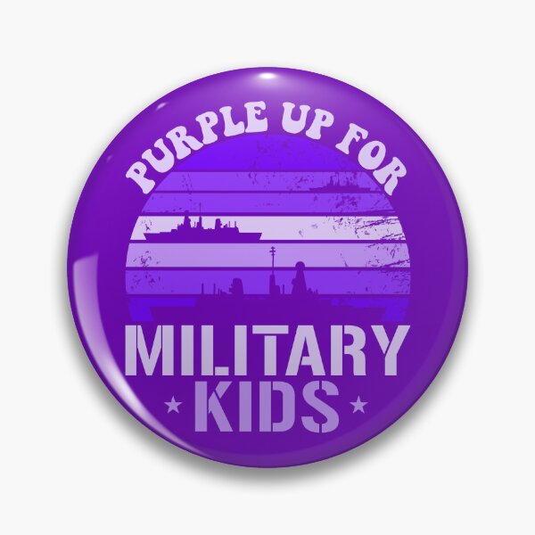 Item preview, Purple Up For Military Kids Destroyer Ship Kids Purple Up Gear designed and sold by DynamicDesign.