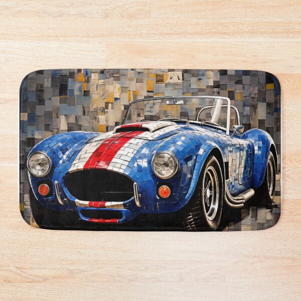 Item preview, 1964 Cobra Classic Car Mix Media Mosaics designed and sold by StefNomadLife.