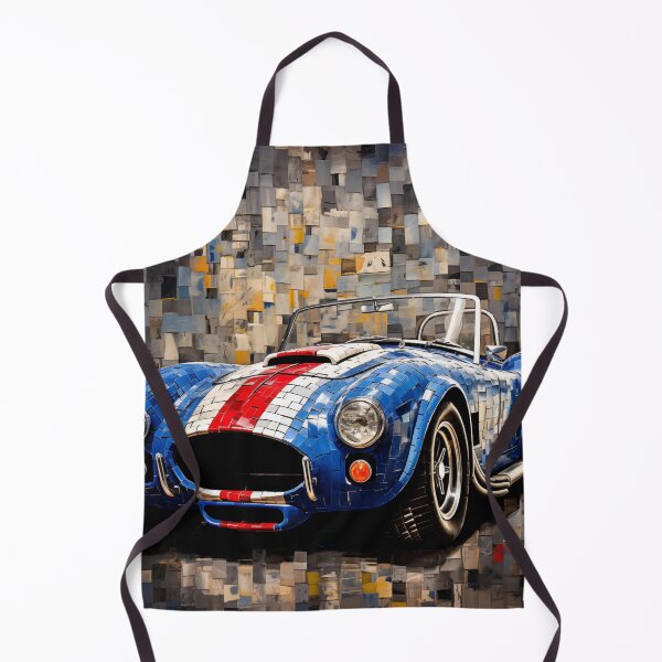 Item preview, 1964 Cobra Classic Car Mix Media Mosaics designed and sold by StefNomadLife.
